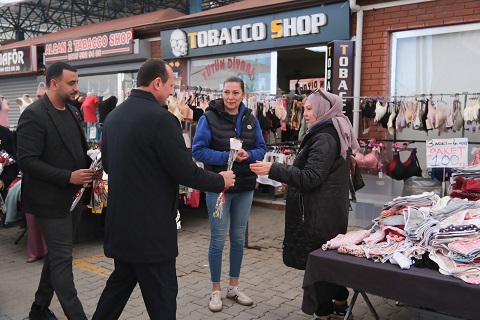 CHP Çiftlikköy’den Kadınlar Günü’nde Anlamlı Etkinlik